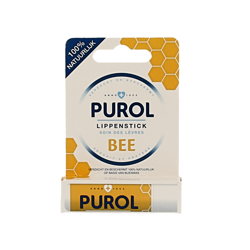 Purol Bee lipbalsem stick 4.8 Gram