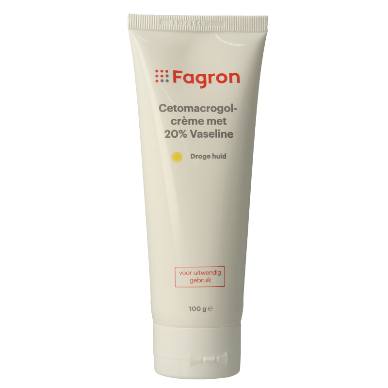 Fagron Cetomacrogol creme 20% vaseline 100 Gram