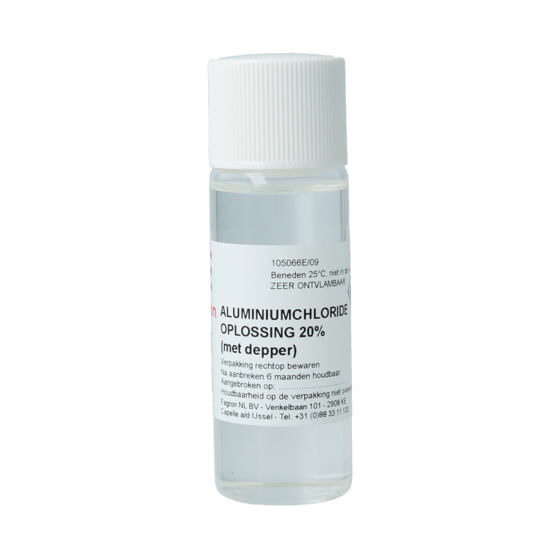 Fagron Aluminiumchloride oplossing 20% met depper 30 Milliliter