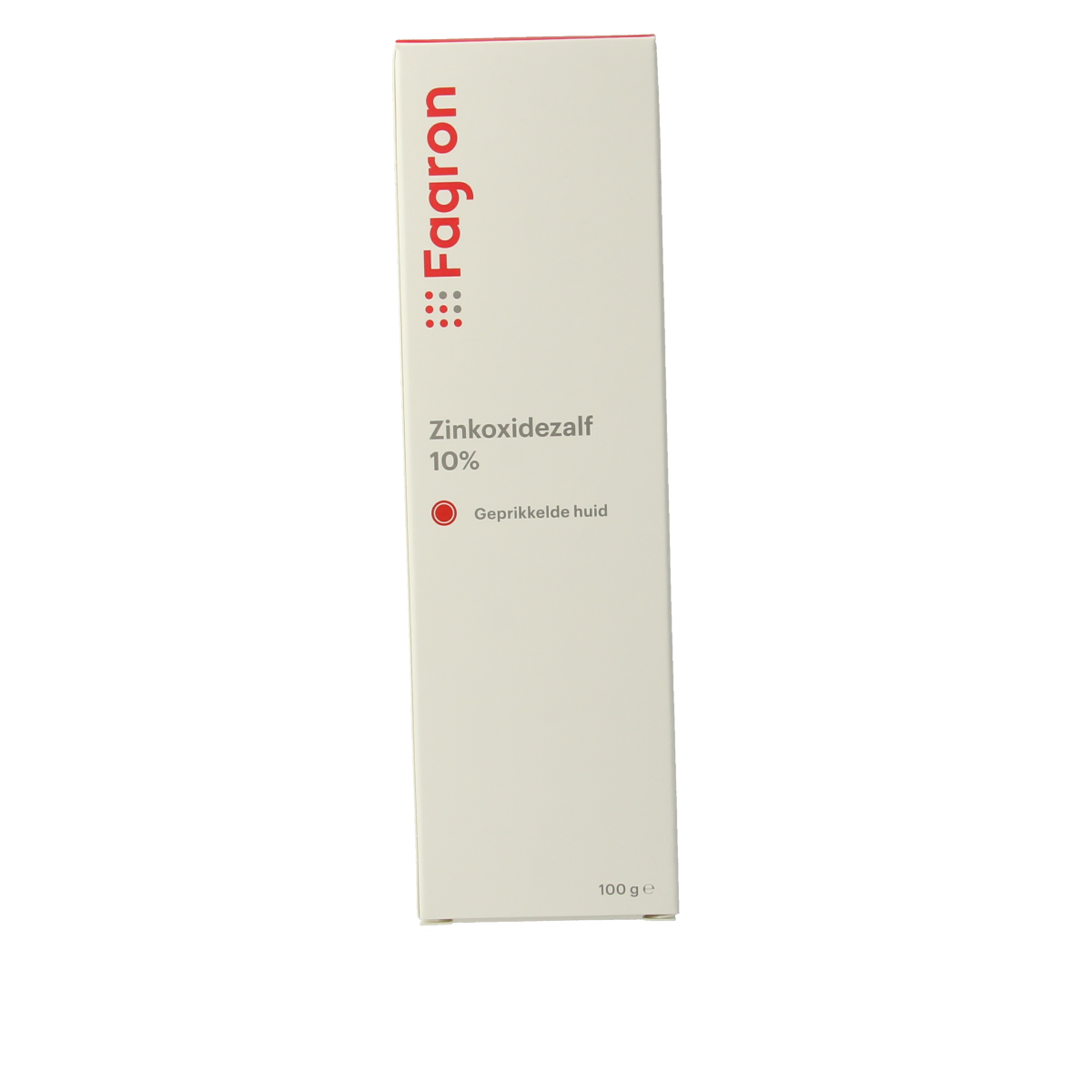 Fagron Zinkoxidezalf 10% met doos en bijsluiter 100.00 Gram