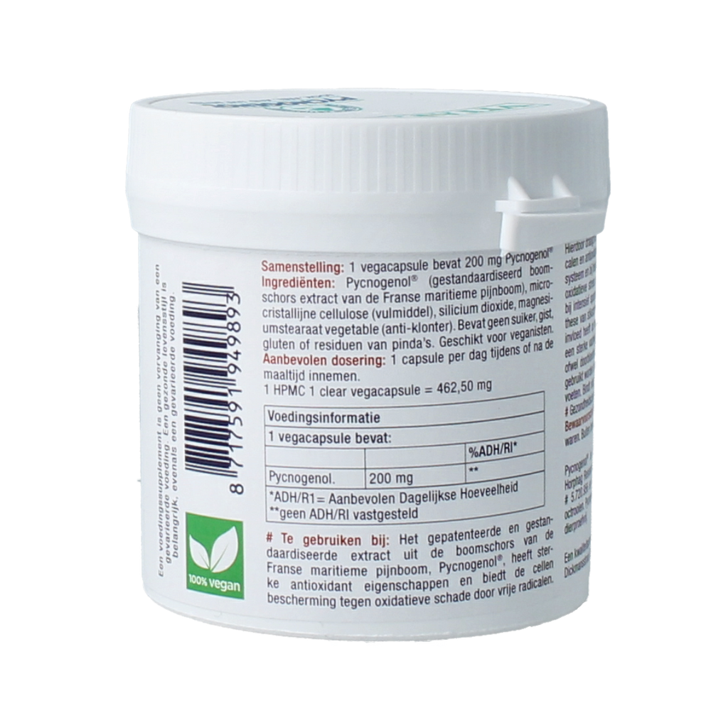 VitaFarma Pycnogenol 200 90.00 Vegetarische capsules