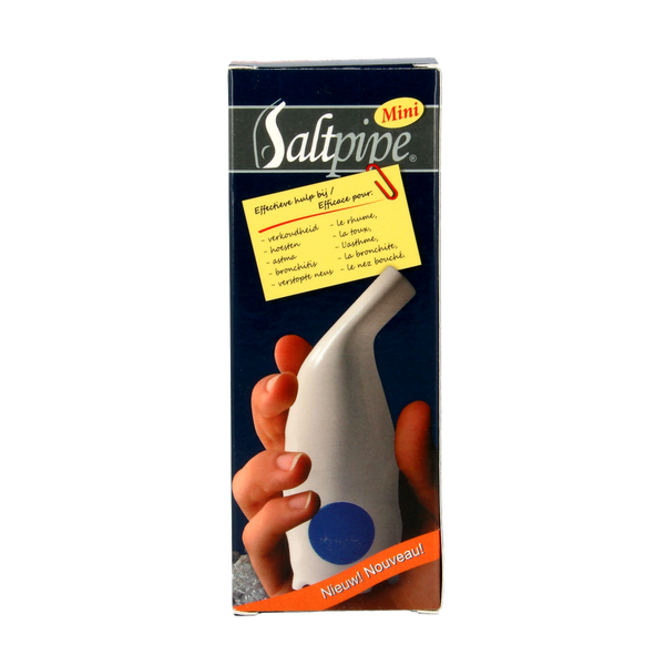 Saltpipe Mini zout inhalator met halitzout 25.00 Gram