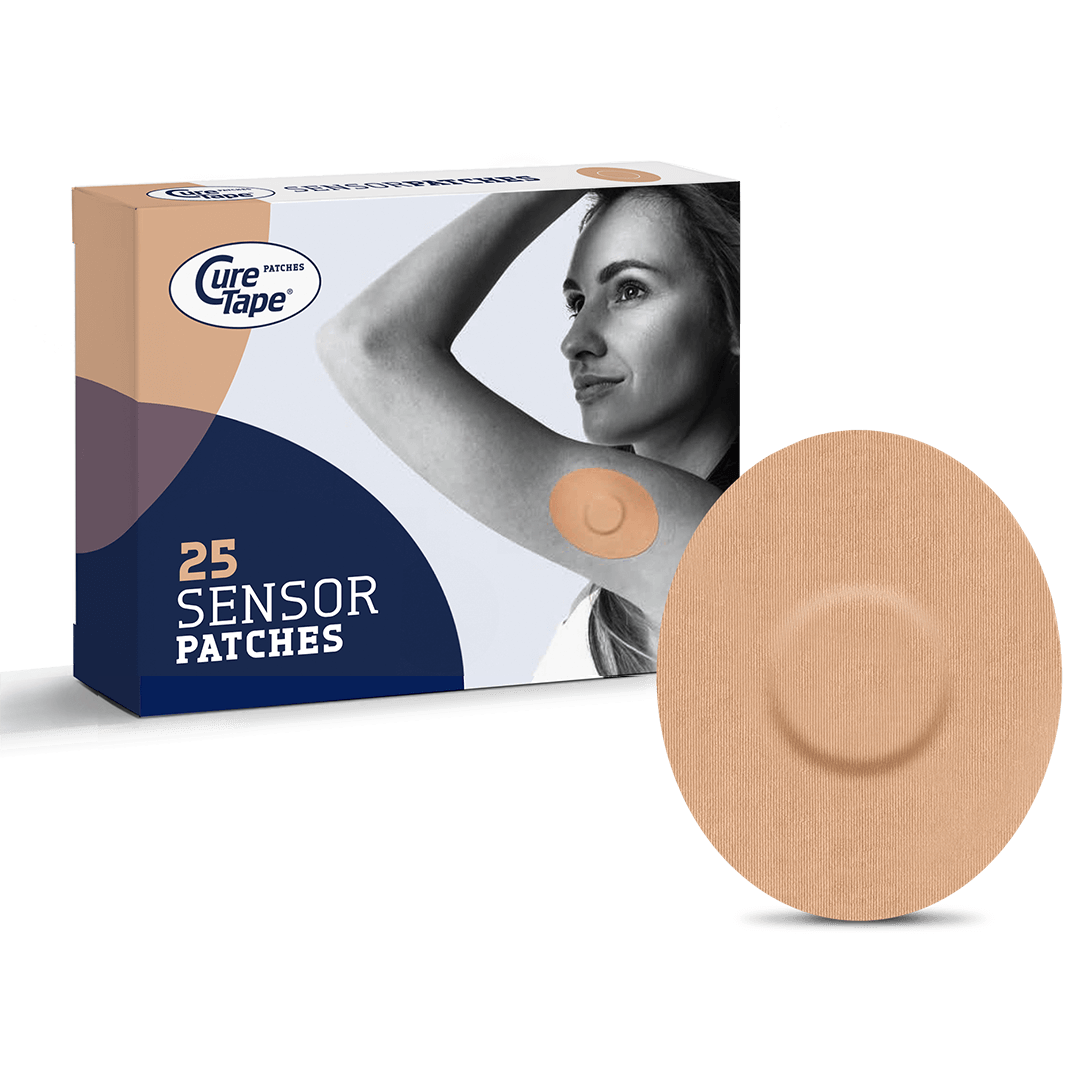 Cure Tape Sensor patch beige 25 Stuks