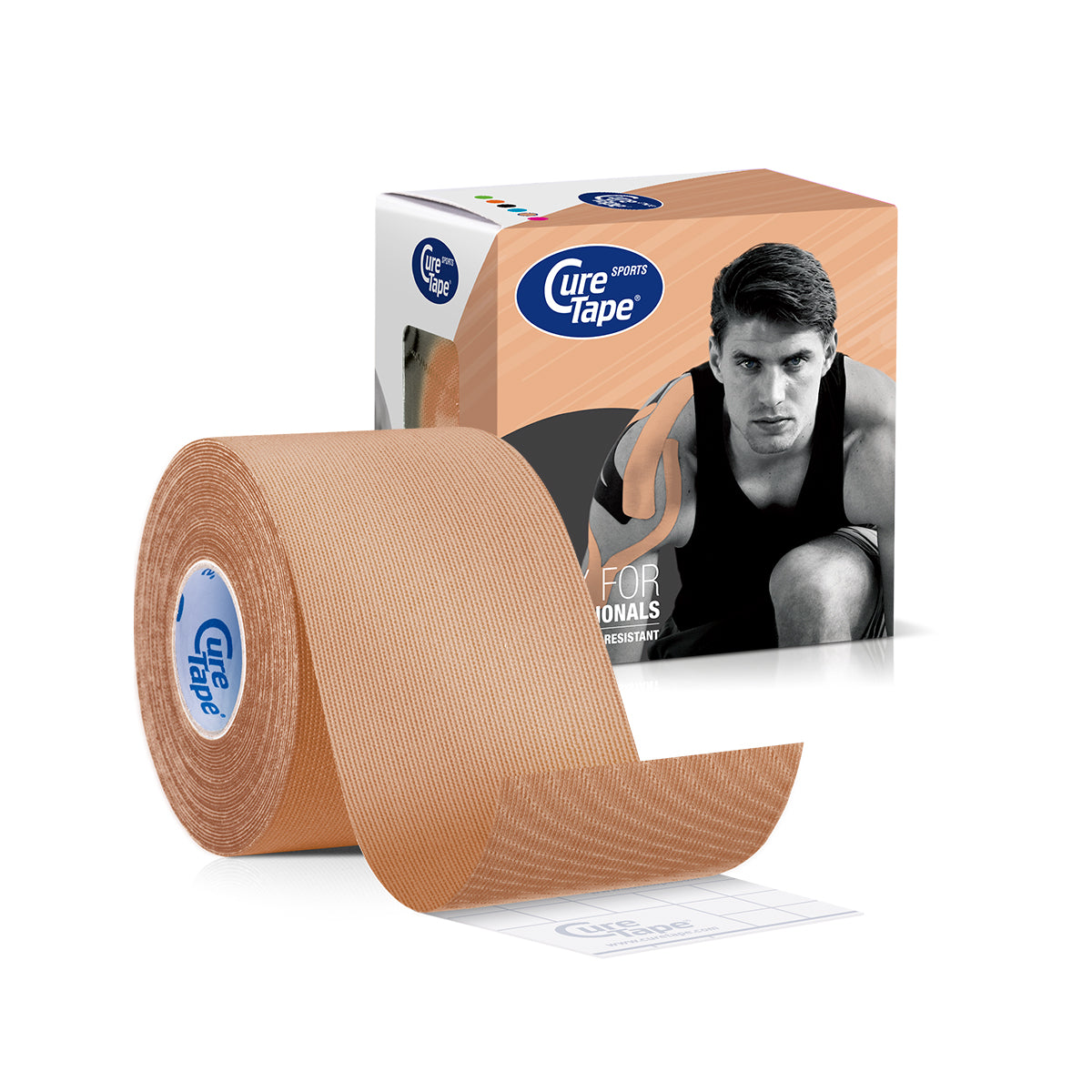 Cure Tape Sports beige 5cm x 5m 1 Stuks