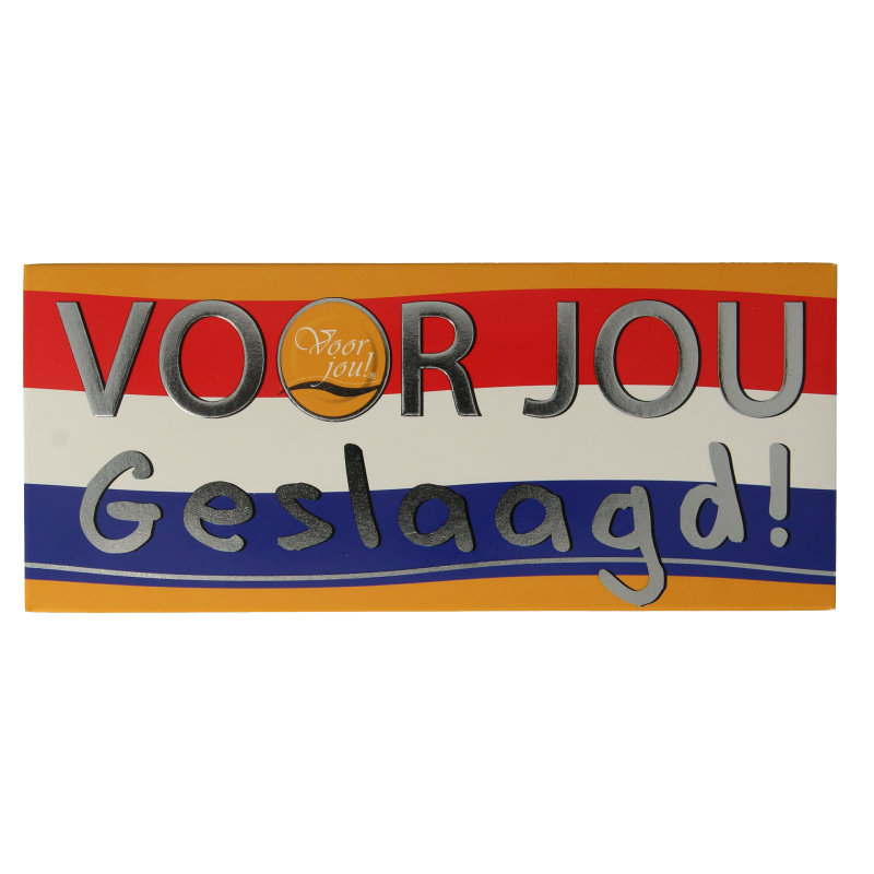 Voor Jou! Wensreep geslaagd 70 Gram