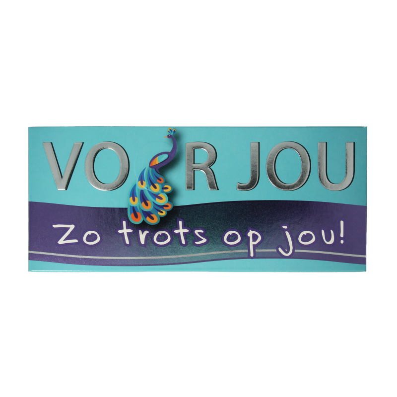 Voor Jou! Wensreep trots op jou 70 Gram