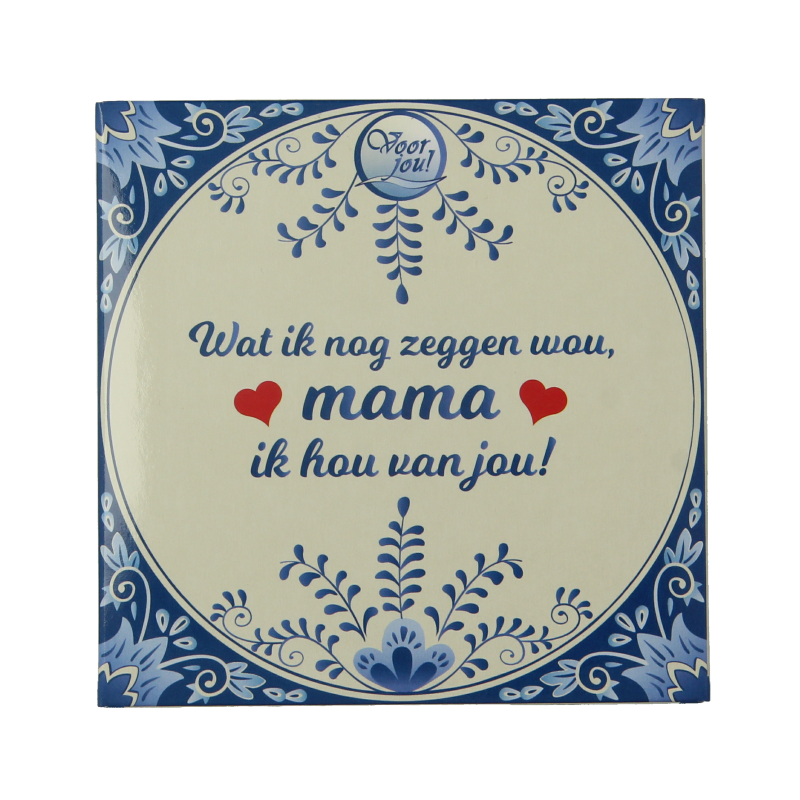 Voor Jou! Tablet mam hou van jou 90 Gram