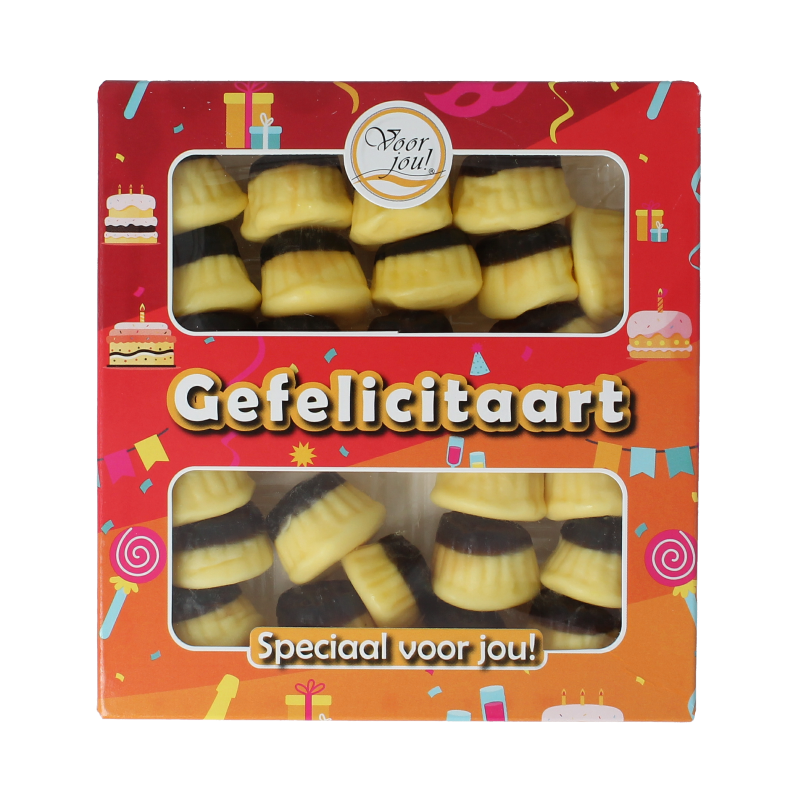 Voor Jou! Gefelicitaart 130 Gram