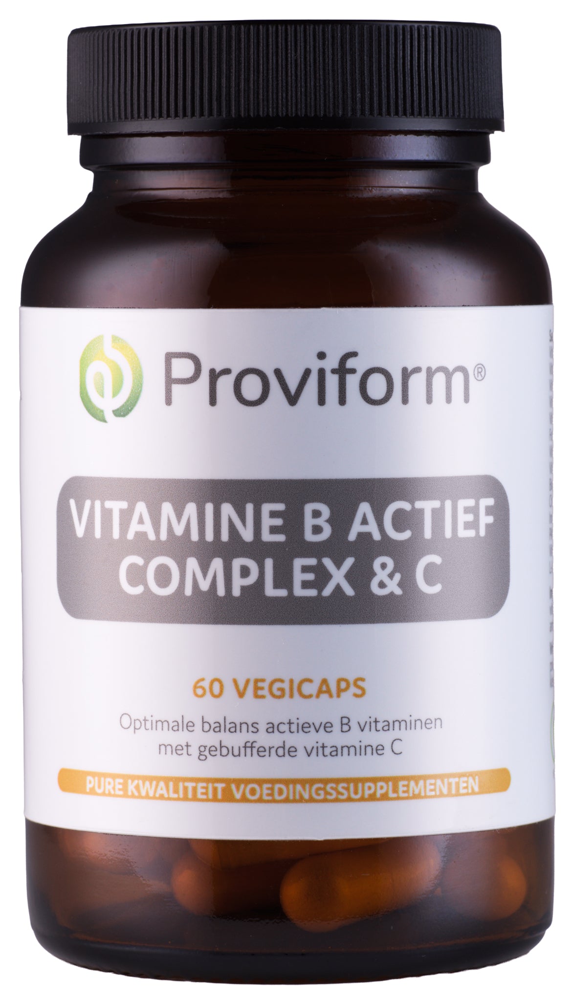 Proviform Vitamine B actief complex & C 60 Vegetarische capsules