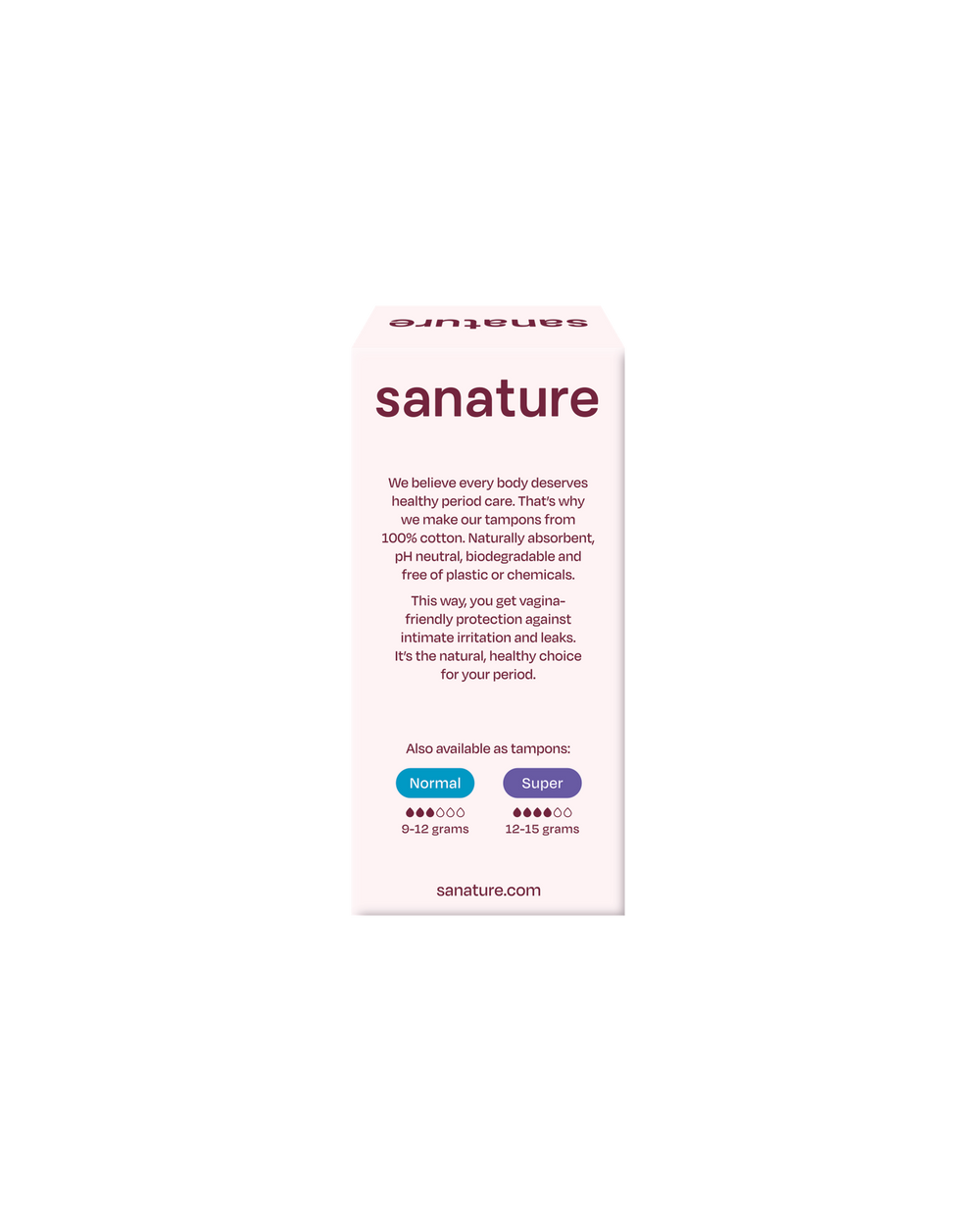 Sanature Tampons mini 16.00 Stuks