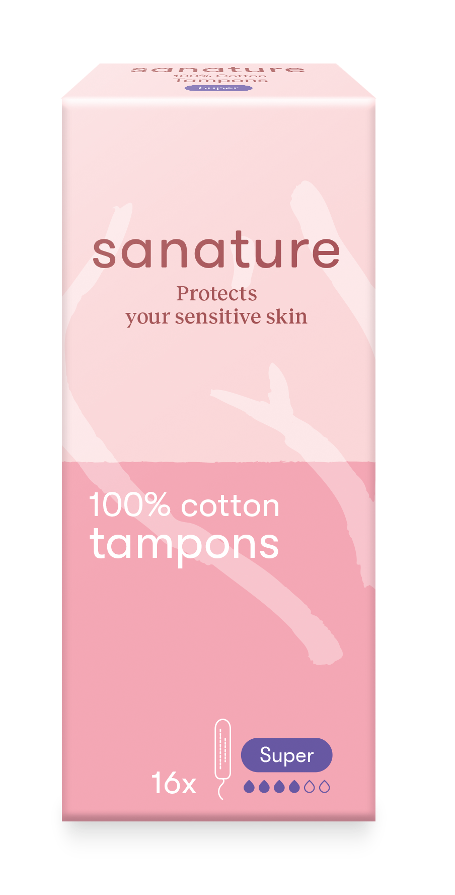 Sanature Tampons super 16 Stuks