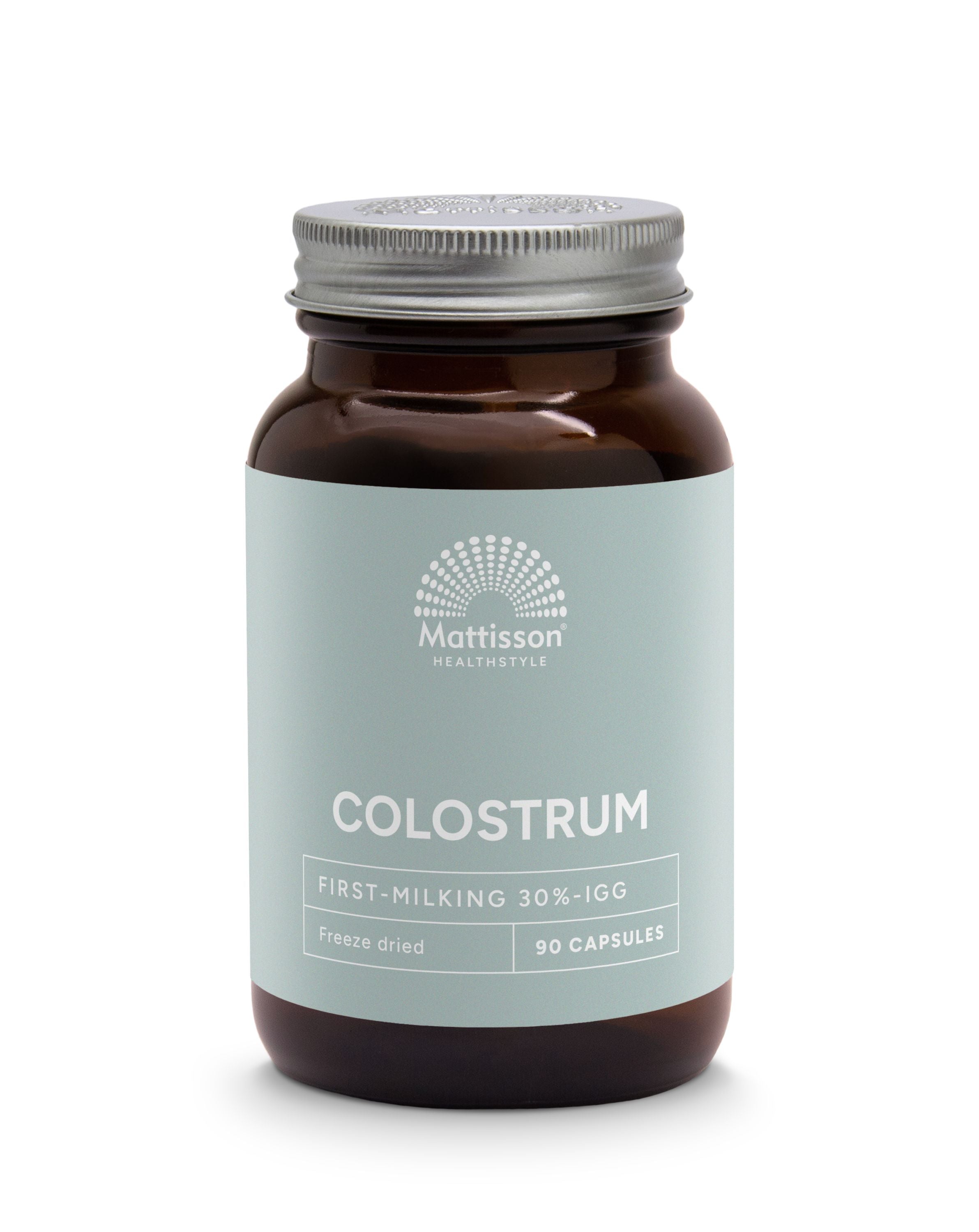 Mattisson Colostrum first-milking 30%-IgG 90 Vegetarische capsules