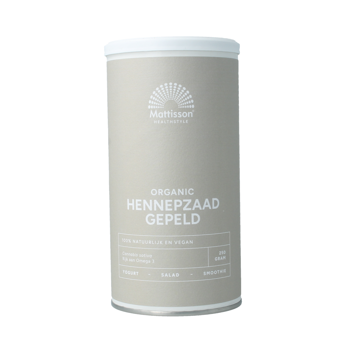 Mattisson Hennepzaad gepeld bio 250.00 Gram