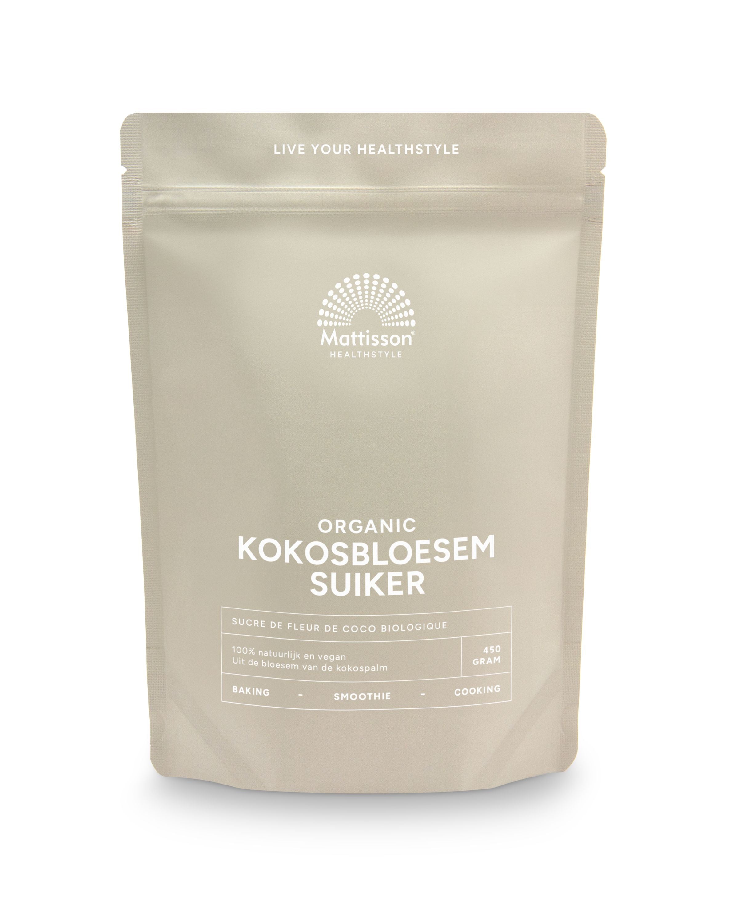 Mattisson Absolute kokosbloesemsuiker bio 450 Gram