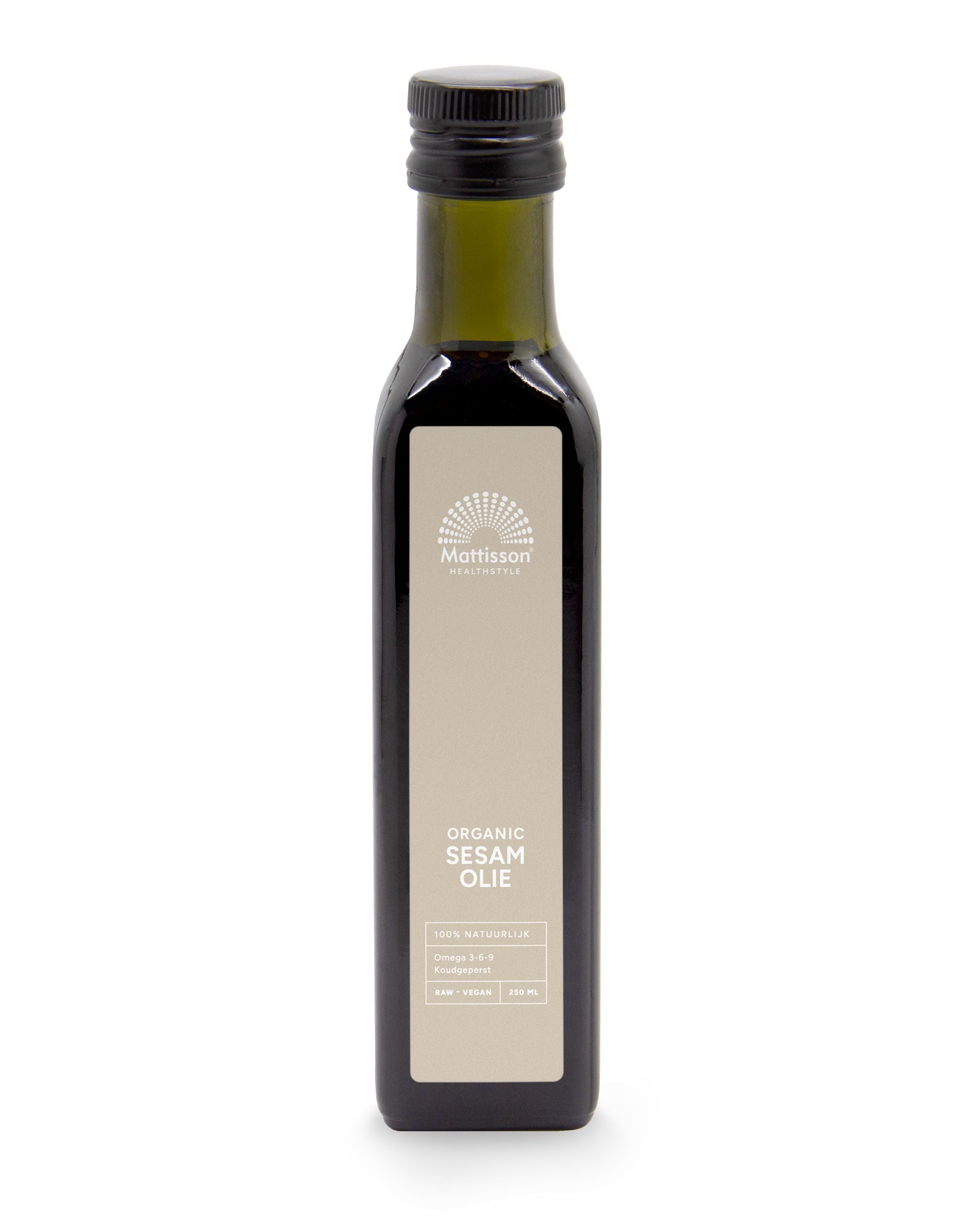 Mattisson Absolute sesamolie raw bio 250.00 Milliliter