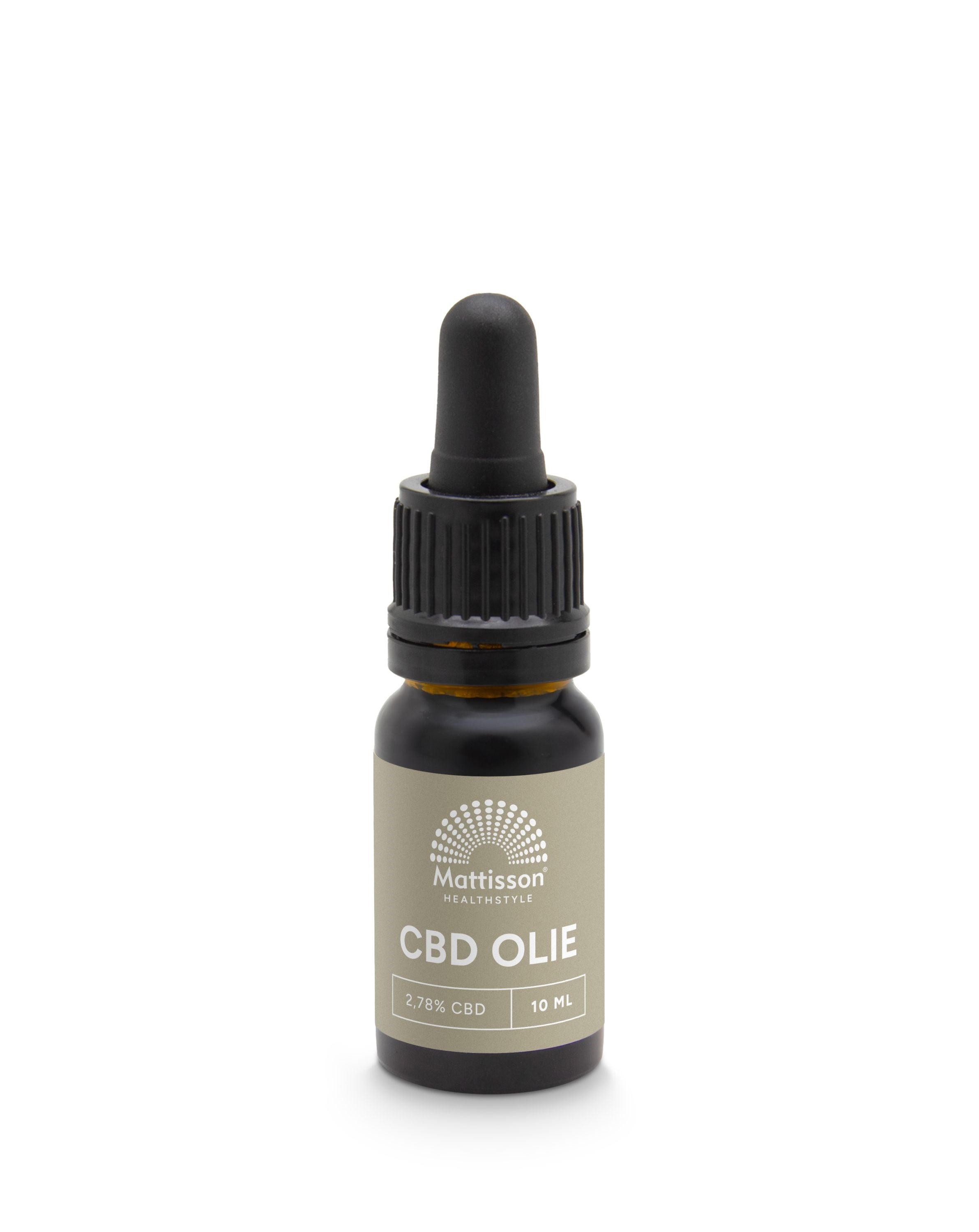 Mattisson CBD olie 2.78% 10 Milliliter