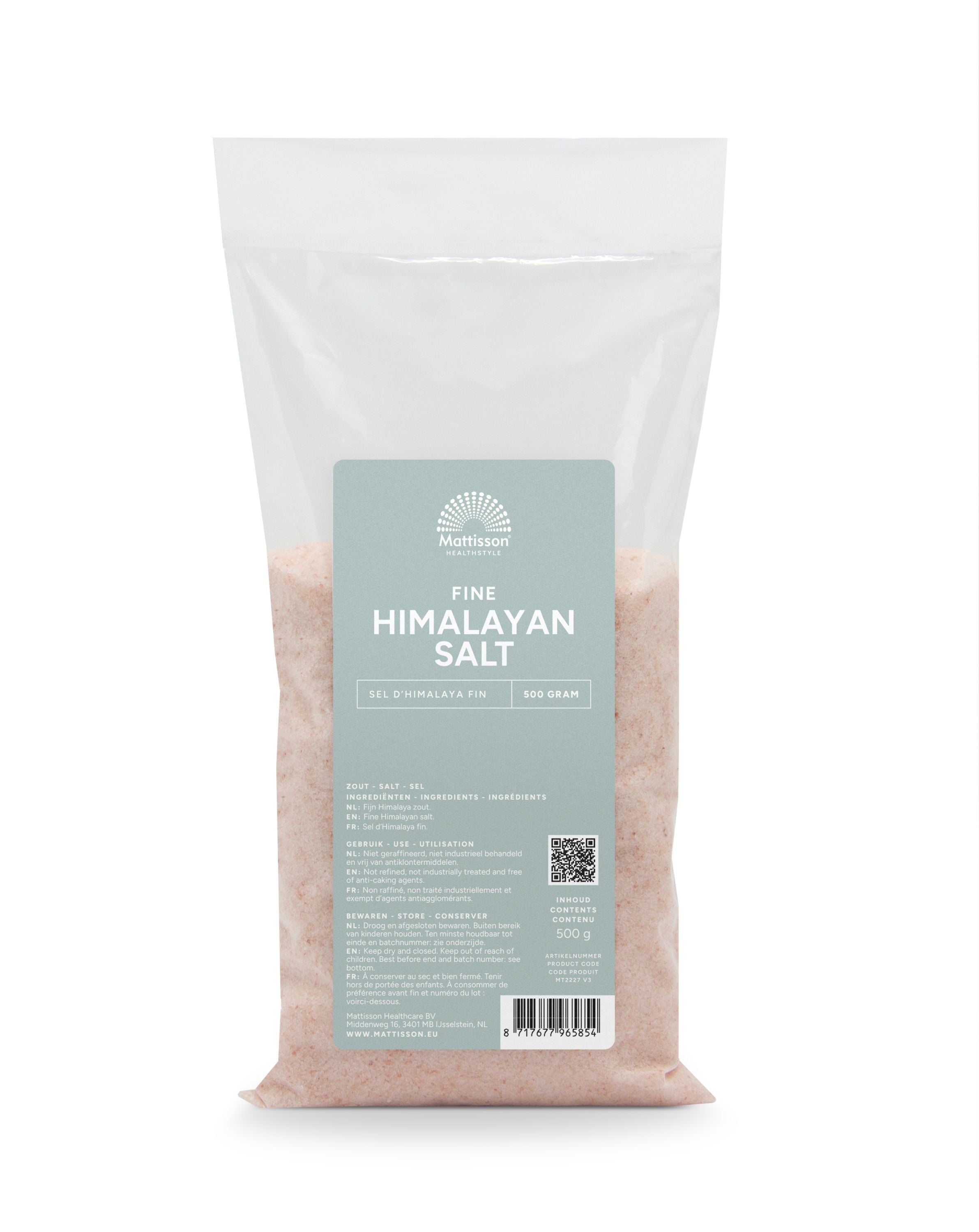 Mattisson Himalayazout fijn navulzak 500 Gram