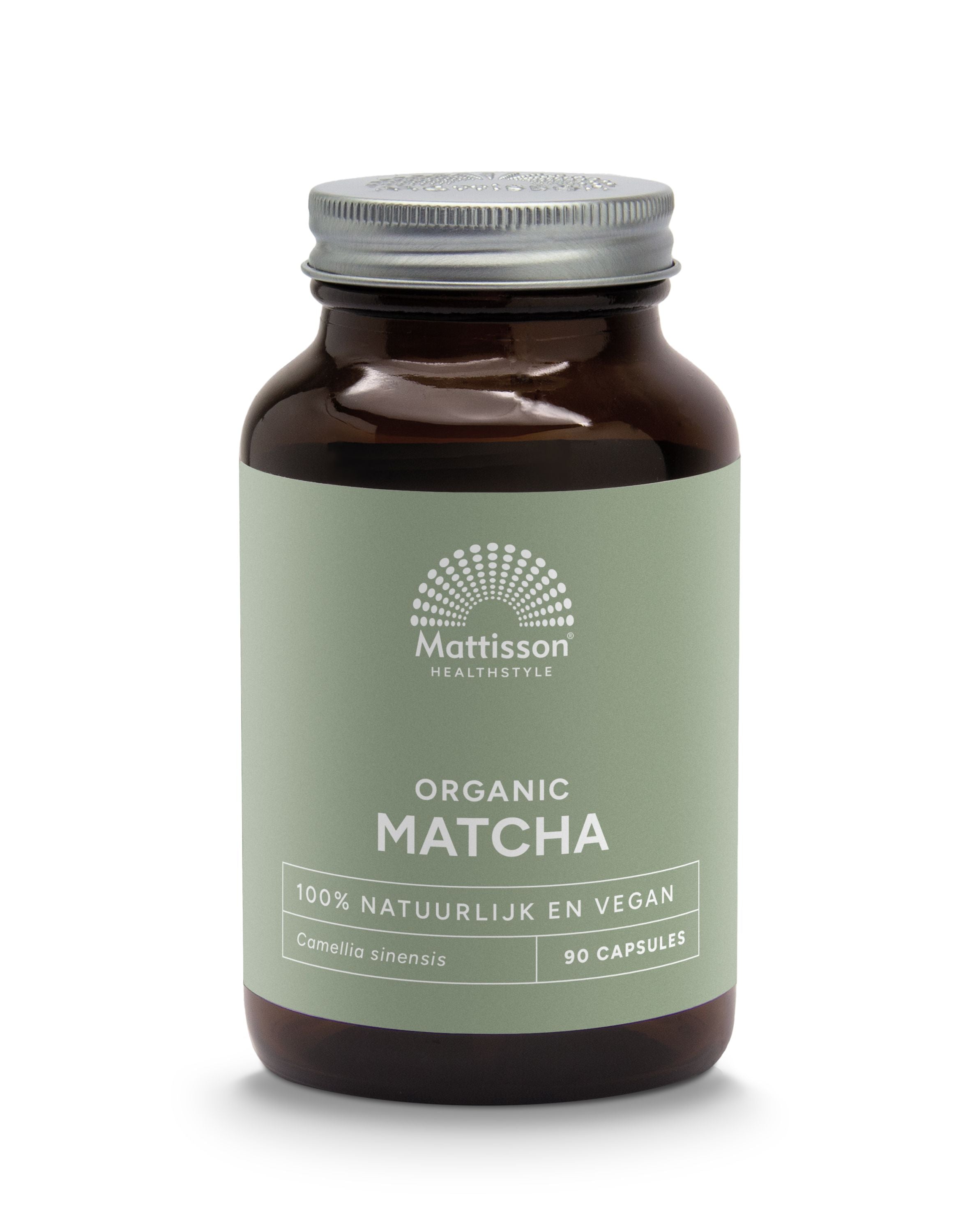 Mattisson Matcha 500mg camillia sinensis bio 90 Vegetarische capsules