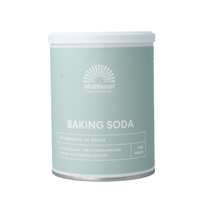 Mattisson Baking soda zuiveringszout natriumbicarbonaat 300 Gram