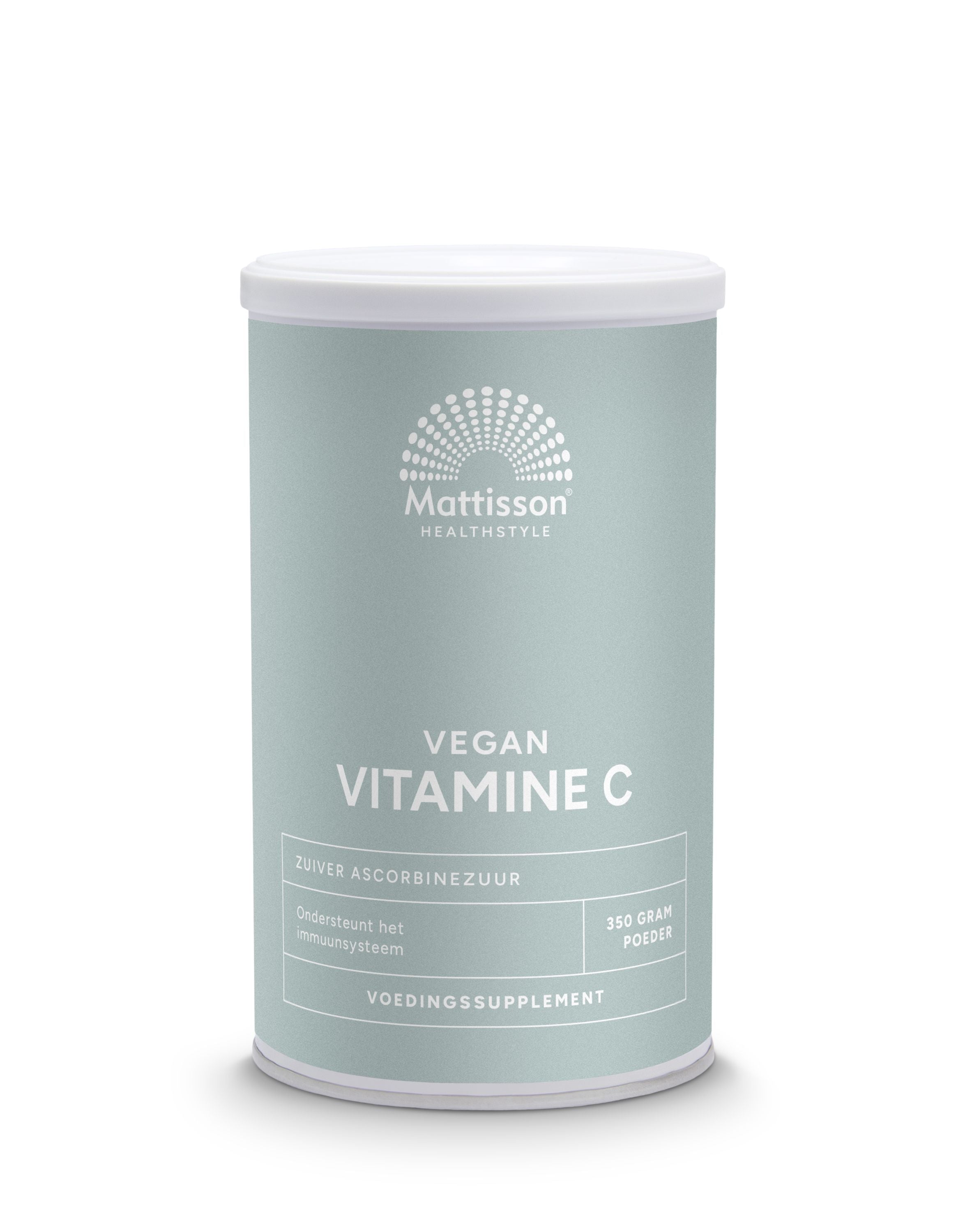 Mattisson Vitamine C poeder zuiver ascorbinezuur 350 Gram