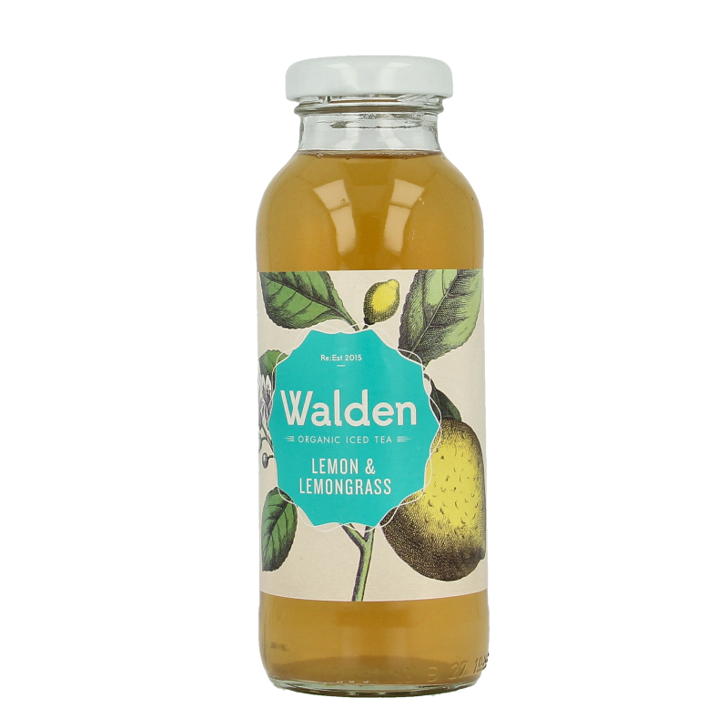 Walden Ice tea lemon lemongrass bio 250 Milliliter