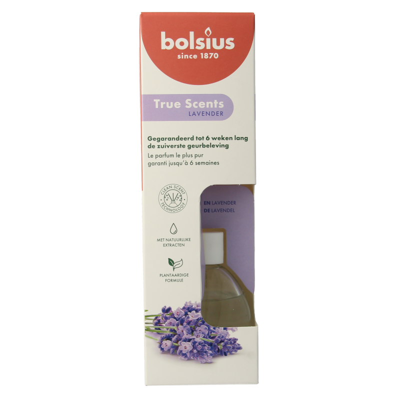 Bolsius True Scents geurverspreider lavender 60 Milliliter