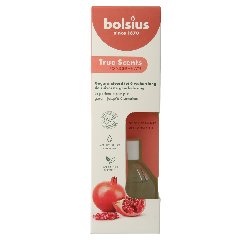 Bolsius True Scents geurverspreider pomegranate 60 Milliliter