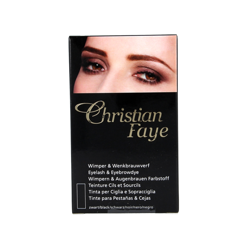 Christian Faye Eyebrow/eyelash dye black 1 Stuks