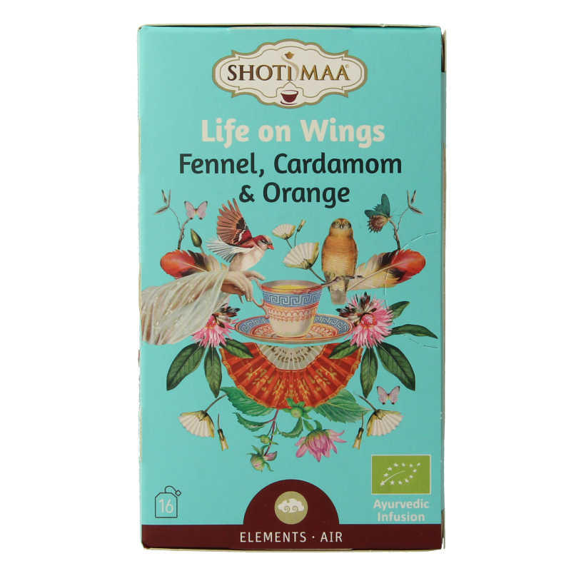 Shoti Maa Air life on wings bio 16 Zakjes