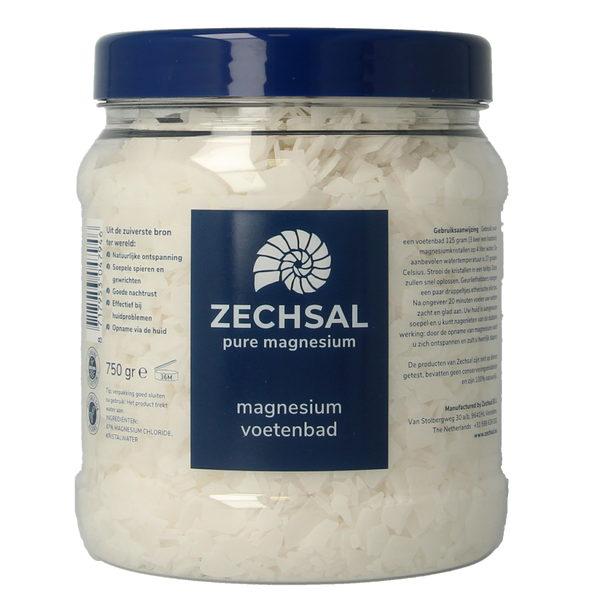 Zechsal Magnesium voetbadzout 750.00 Gram