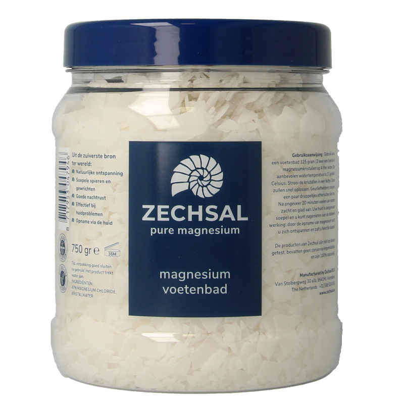 Zechsal Magnesium voetbadzout 750 Gram