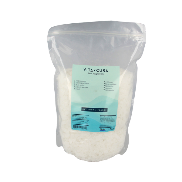 Vitacura Magnesium zout/flakes 2.00 Kilogram