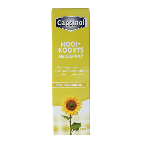 Capsinol Hooikoorts neusspray 20.00 Milliliter