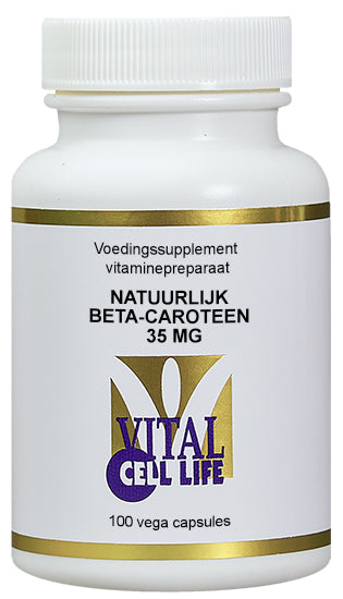 Vital Cell Life Beta caroteen 35mg pro vitamine A 100 Capsules