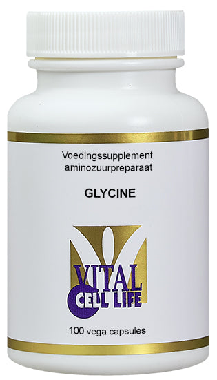 Vital Cell Life Glycine 500mg 100 Vegetarische capsules
