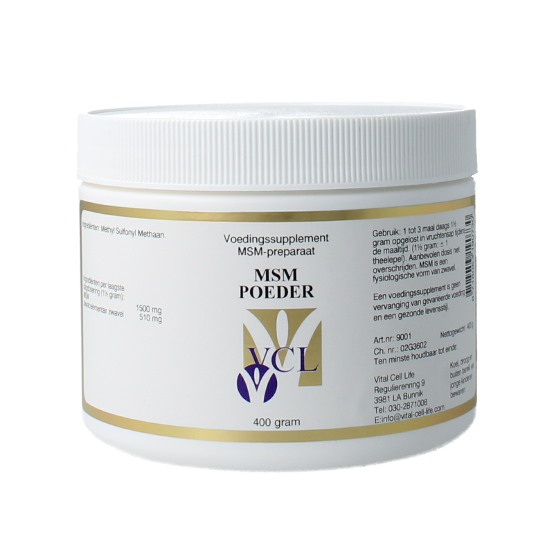 Vital Cell Life MSM poeder 400 Gram