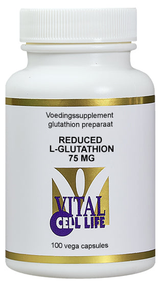 Vital Cell Life L-Glutathion 75mg reduced 100 Capsules