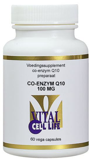 Vital Cell Life Coenzym Q10 100mg 60.00 Capsules