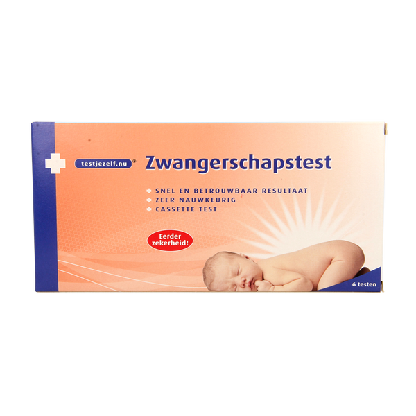 Testjezelf.nu Zwangerschapstest casette 6.00 Stuks