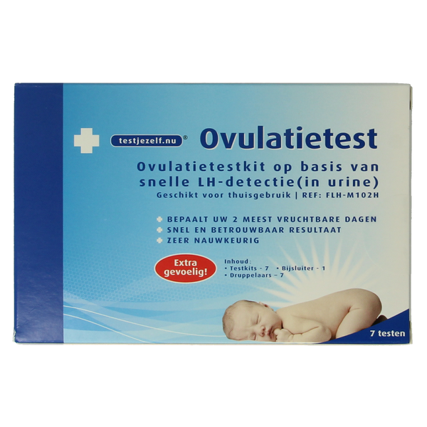 Testjezelf.nu Ovulatietest (cassette) 7.00 Stuks