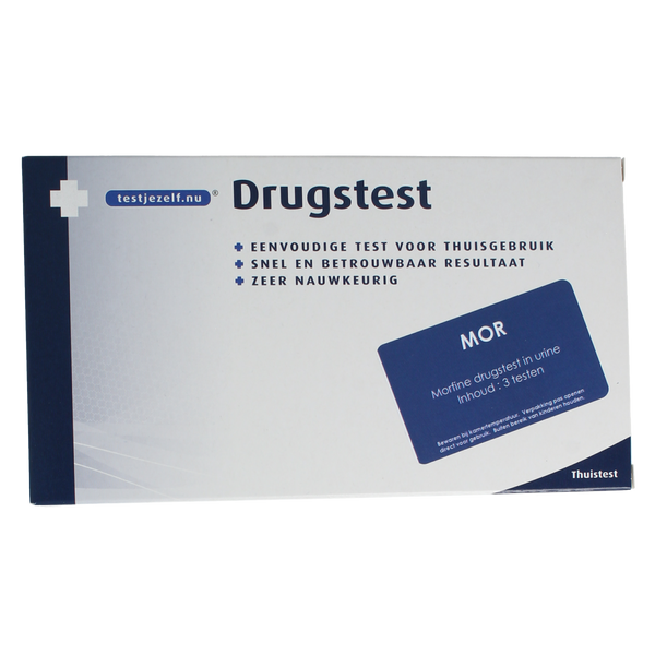 Testjezelf.nu Drugstest morfine (heroine) 3.00 Stuks