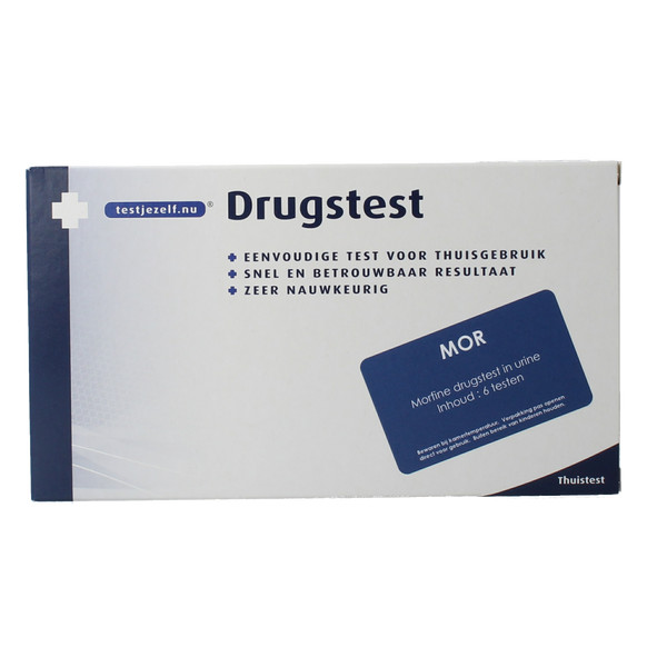 Testjezelf.nu Drugstest morfine (heroine) 6.00 Stuks