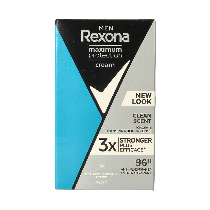 Rexona Deodorant stick men max protect clean scent 45 Milliliter
