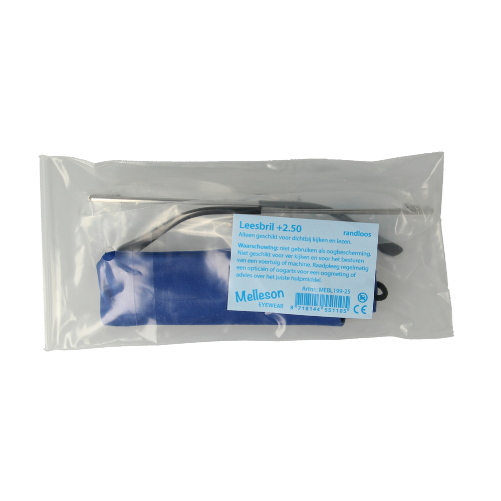 IBD Leesbril universeel randloos +2.50 1.00 Stuks