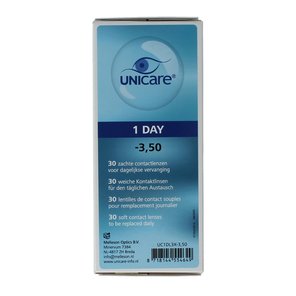 Unicare Daglenzen -3.50 30.00 Stuks