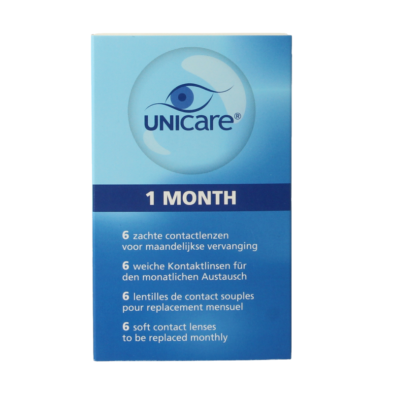 Unicare Maandlenzen -1.00 6 Stuks