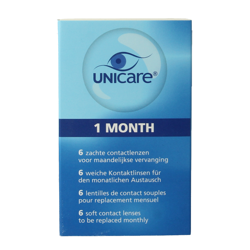 Unicare Maandlenzen -3.75 6 Stuks