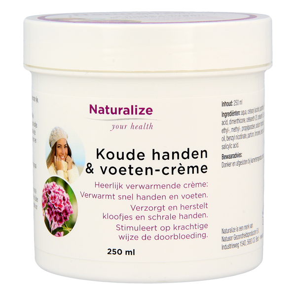 Naturalize Koude handen en voeten creme 250.00 Milliliter