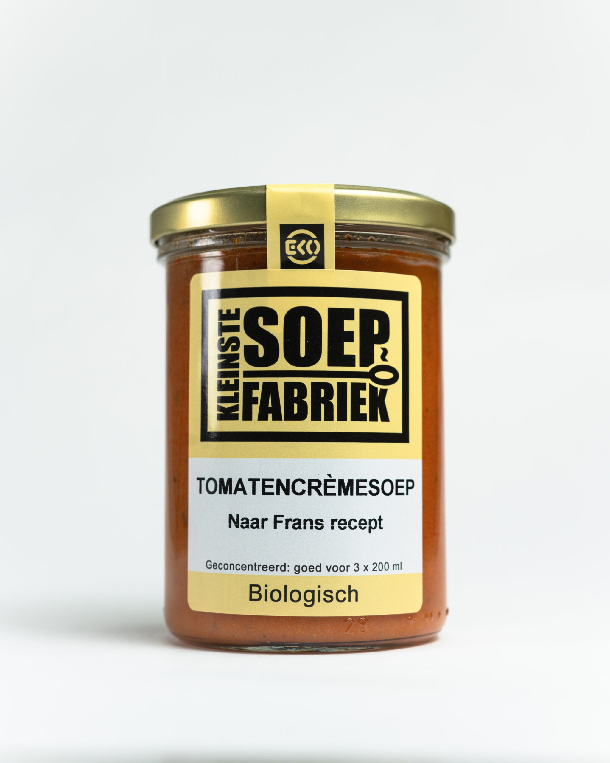 Kleinstesoepfabriek Tomaten creme soep bio 400 Milliliter