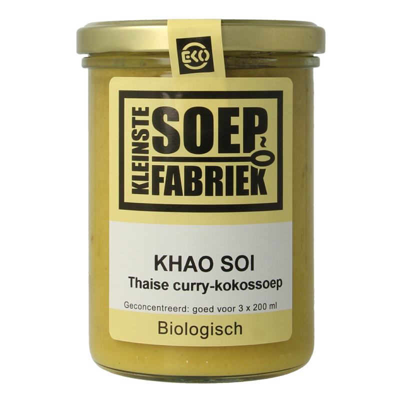 Kleinstesoepfabriek Khao Soi hemelse soep bio 400 Milliliter